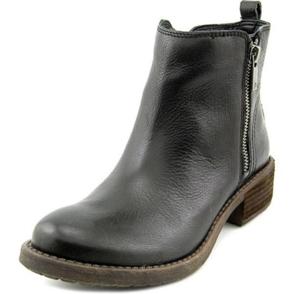 Lucky Brand Shoes - Lucky Brand Darbie Leather Ankle Boots Sz 8M